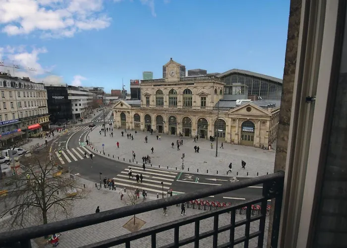 Lille Centre - Nice And Functional Studio W/ View